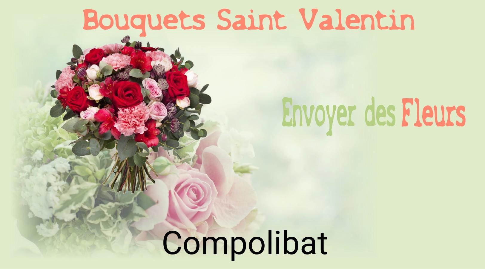 Roses de Saint-Valentin livrées à Compolibat